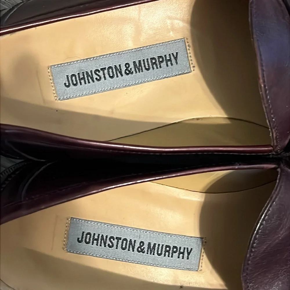 Johnston & Murphy Men's Dark Brown Tassel Loafers